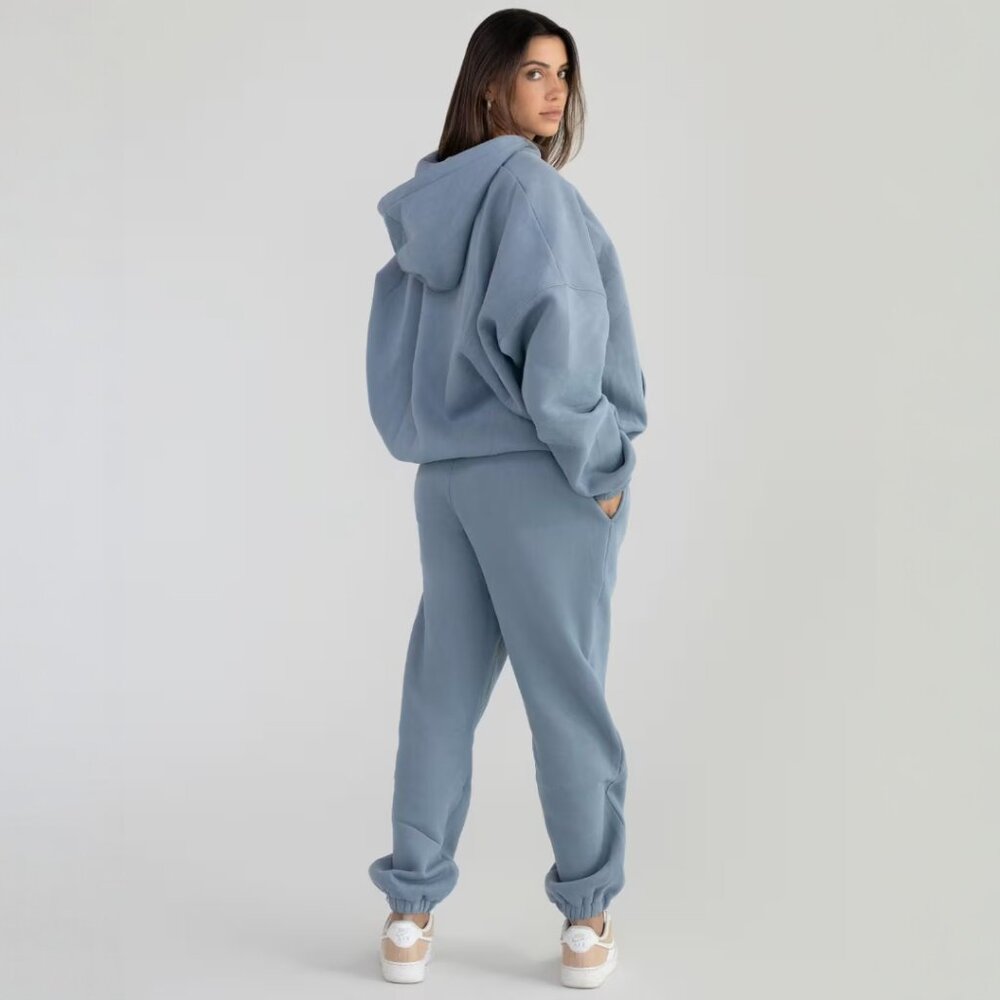 Comfrt Cloud Sweatpants in Blue Willow Oversized Unisex Size Small NWT - Picture 2 of 13